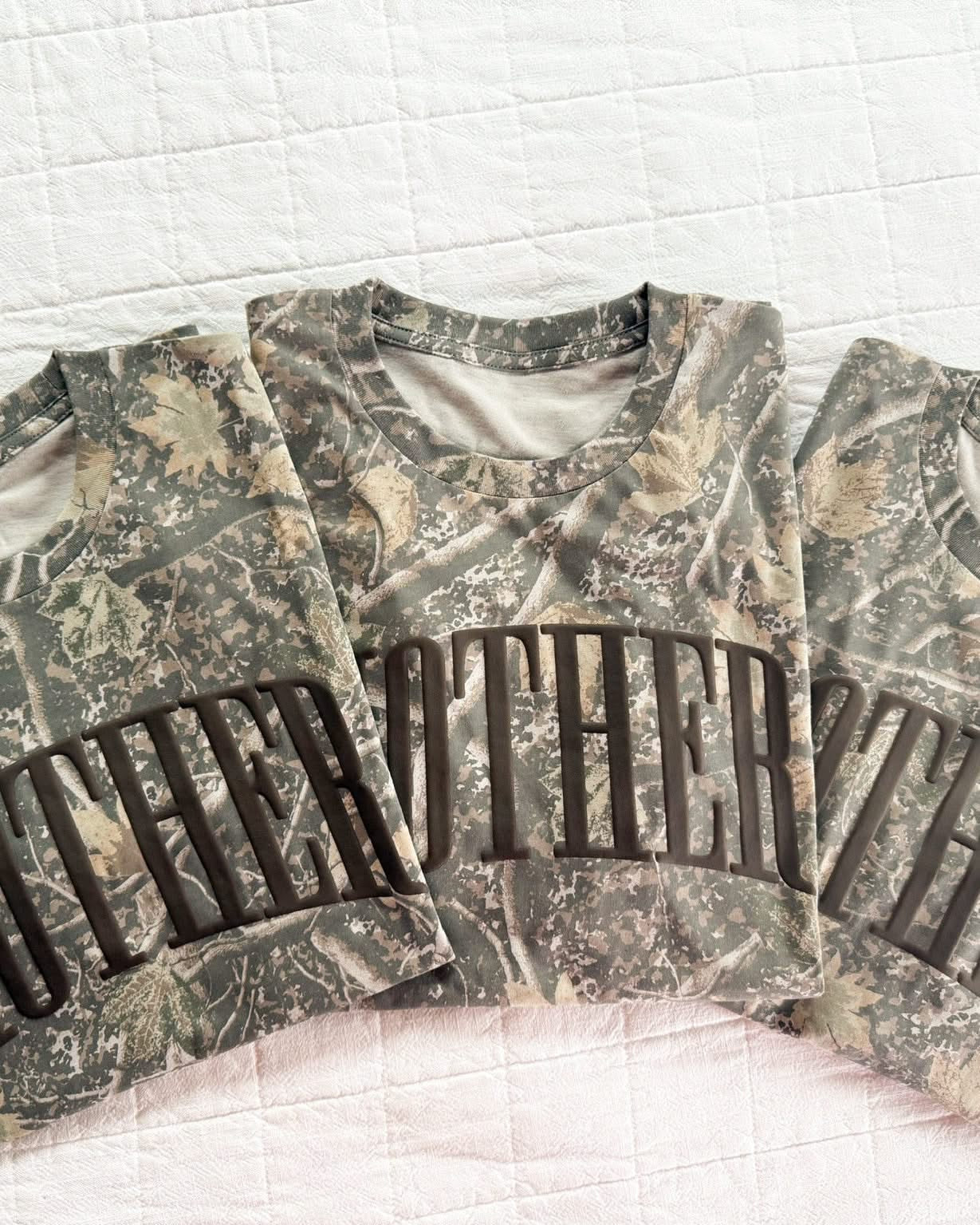 MOTHER Core Camo – Print Hoodie | Little Mama Sweatshirt