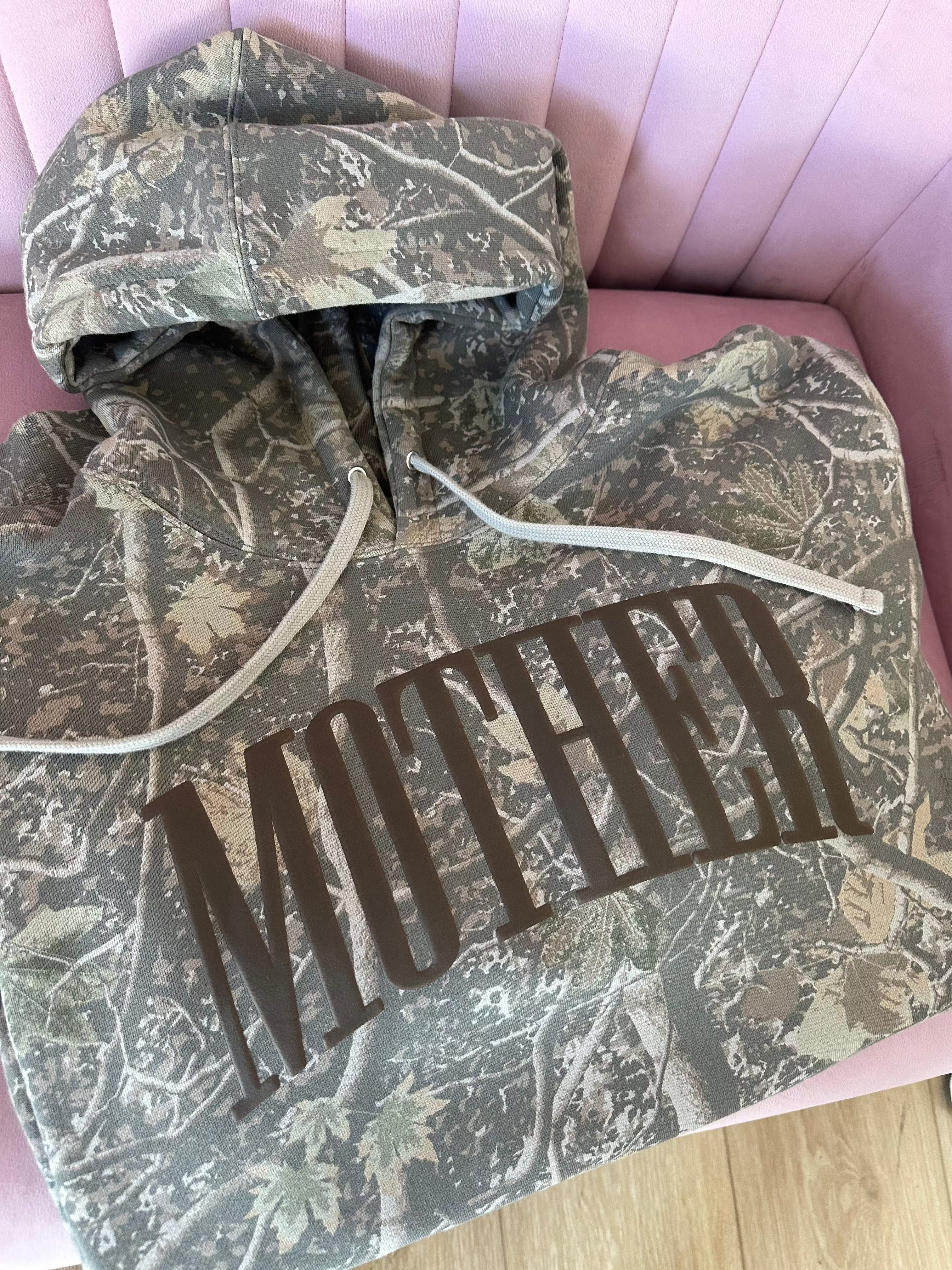 MOTHER Core Camo – Print Hoodie | Little Mama Sweatshirt