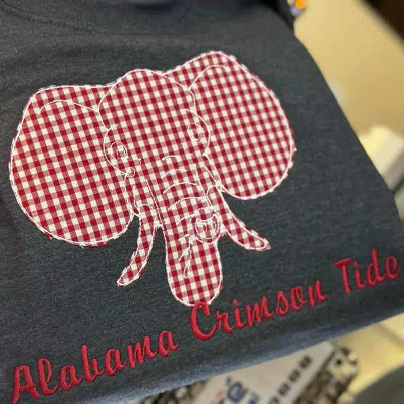 Custom Alabama Gameday Women’s Team Spirit Sweatshirt – Applique Embroidered Side Bow Pullover