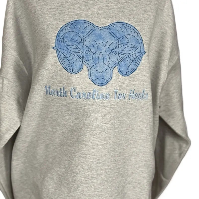 Custom North Carolina Gameday Women’s Team Spirit Sweatshirt – Applique Embroidered Side Bow Pullover