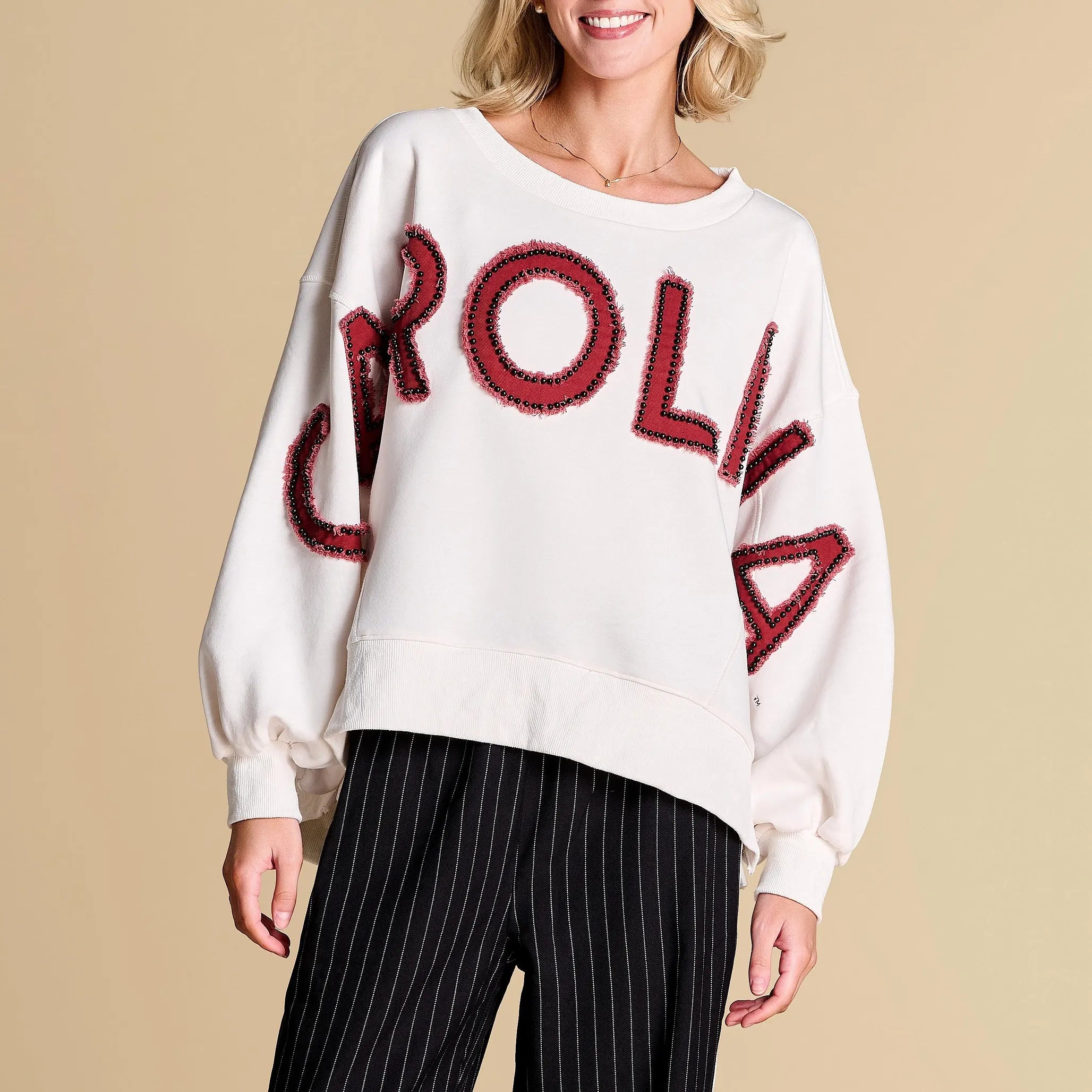 Custom All-Star Distressed Pullover | South Carolina Gamecocks - Game Day Sweatshirt