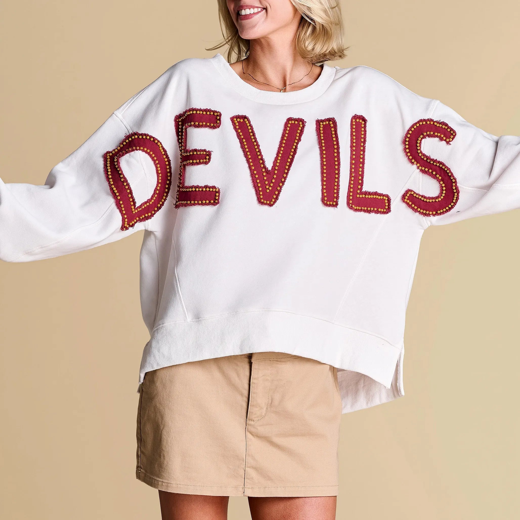 Custom All-Star Distressed Pullover | Arizona State Devils - Game Day Sweatshirt