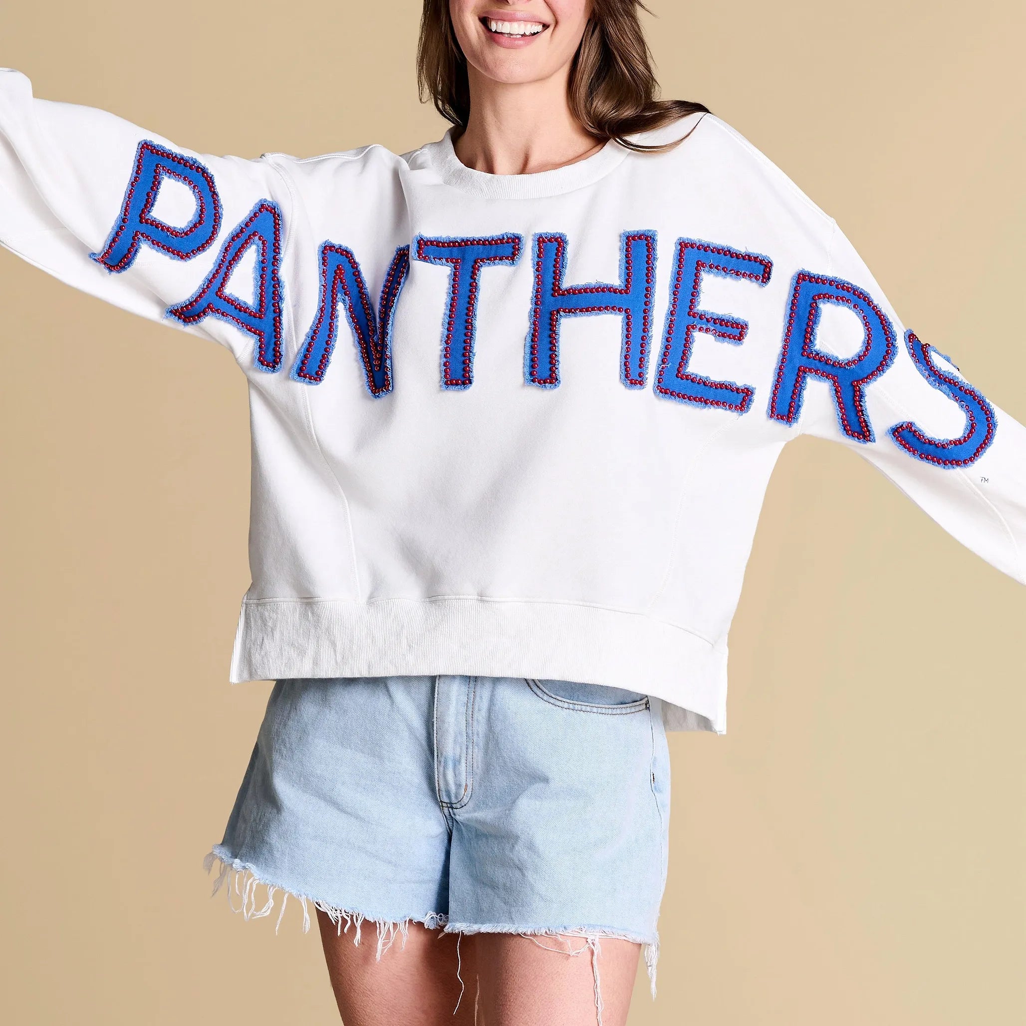 Custom All-Star Distressed Pullover | Georgia State Panthers - Game Day Sweatshirt
