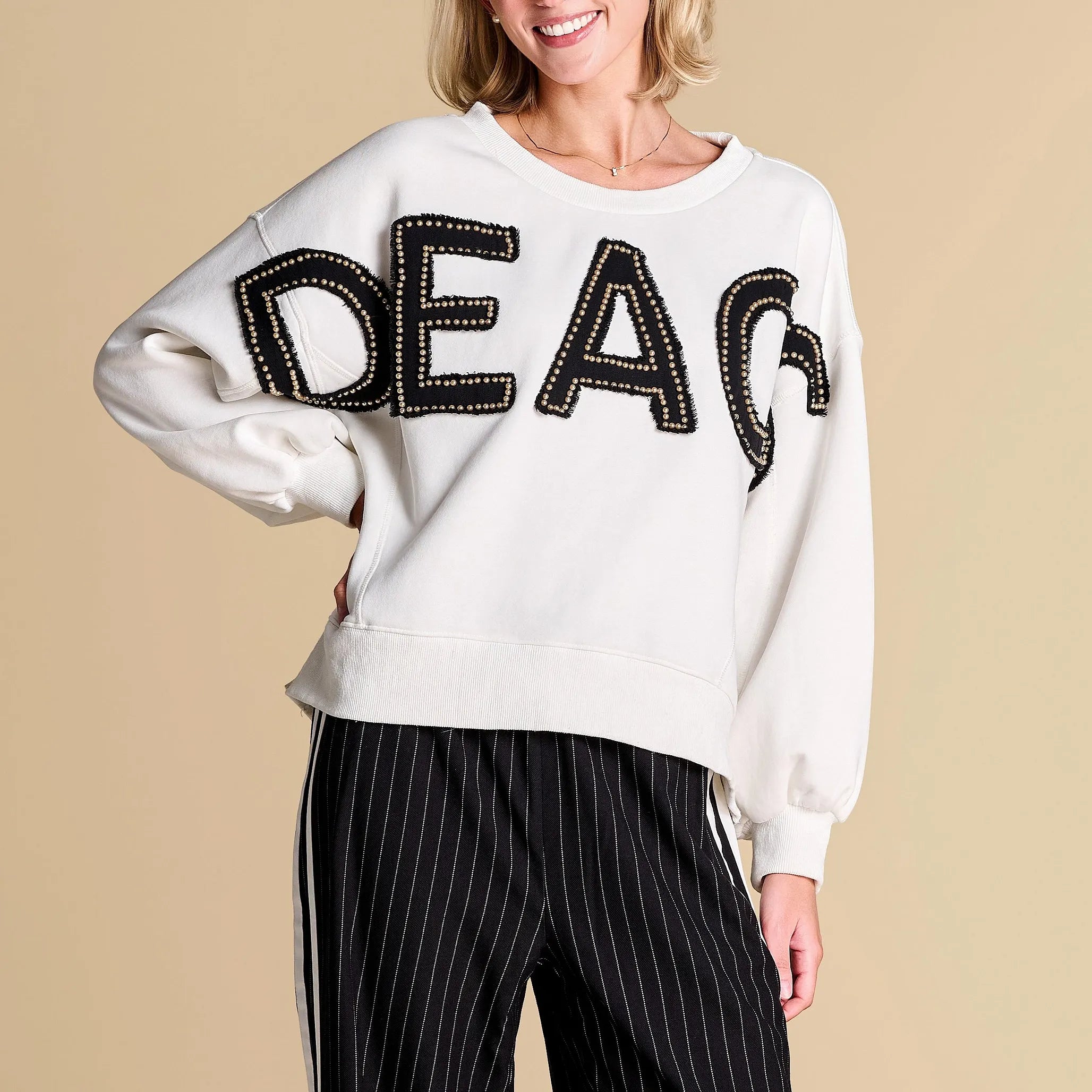 Custom All-Star Distressed Pullover | Wake Forest Deacs - Game Day Sweatshirt