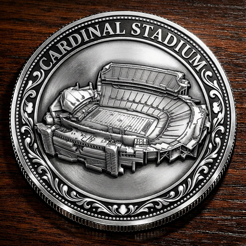 Custom Stadium Commemorative Coin Cardinal Stadium - Stanford Cardinal football, College Football Commemorative Coin