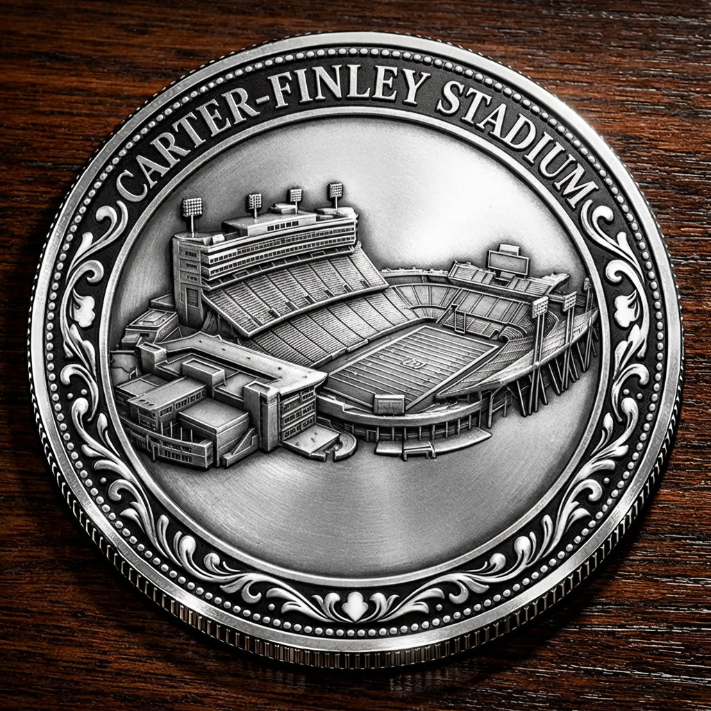 Custom Stadium Commemorative Coin Carter-Finley Stadium - NC State Wolfpack football, College Football Commemorative Coin
