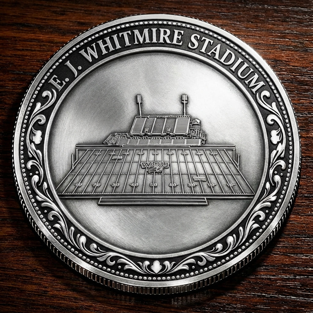 Custom Stadium Commemorative Coin E. J. Whitmire Stadium - Western Carolina Catamounts football, College Football Commemorative Coin