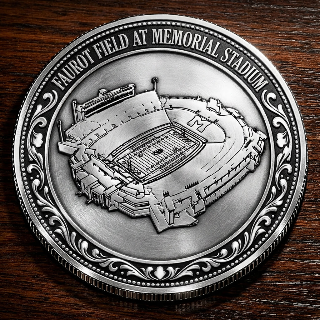 Custom Stadium Commemorative Coin Faurot Field-Missouri Tigers football, College Football Commemorative Coin