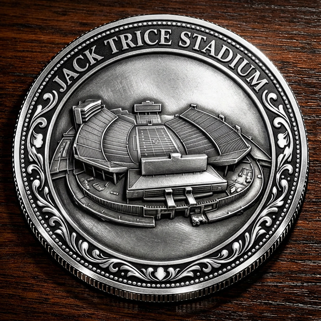 Custom Stadium Commemorative Coin Jack Trice Stadium - Iowa State Cyclones football, College Football Commemorative Coin