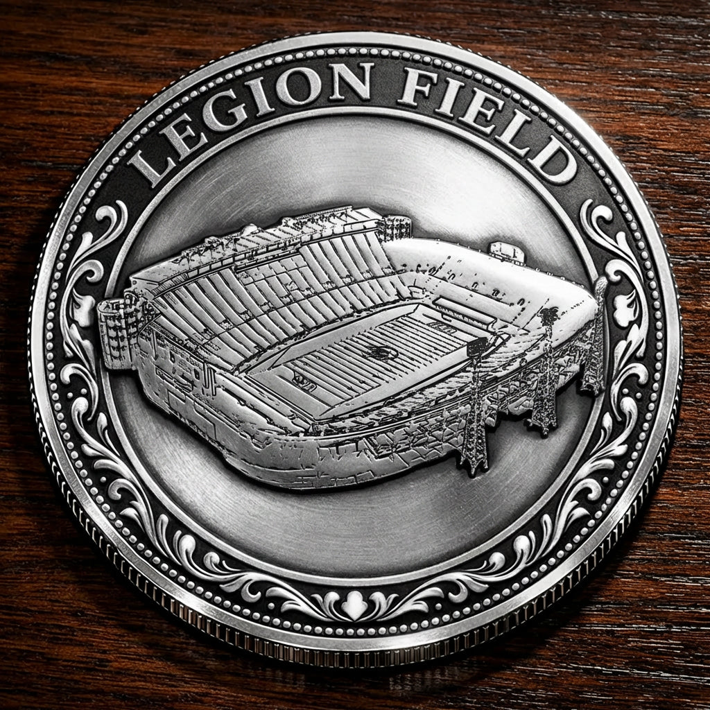 Custom Stadium Commemorative Coin Legion Field - UAB Blazers football, College Football Commemorative Coin