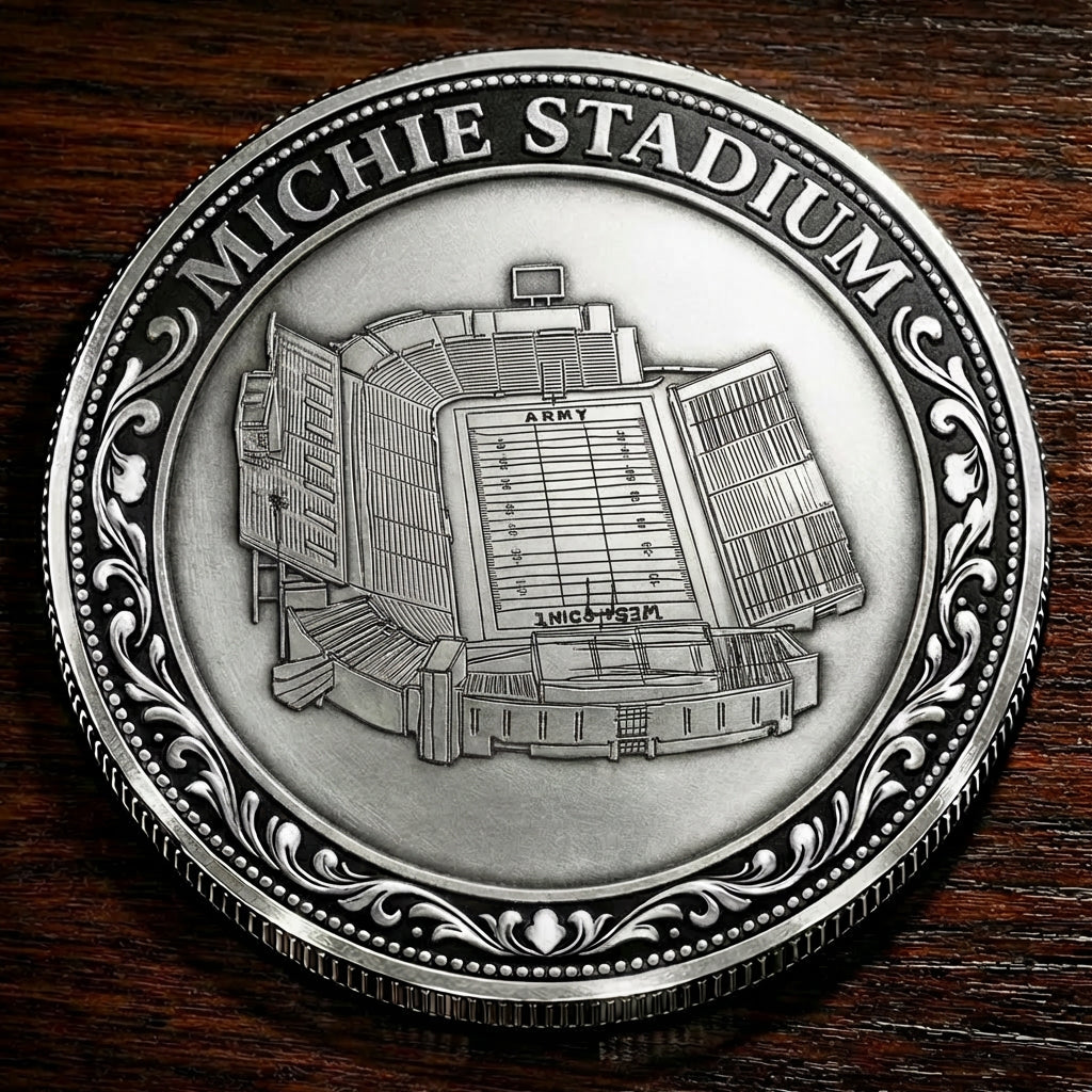Custom Stadium Commemorative Coin Michie Stadium - Army Black Knights football, College Football Commemorative Coin