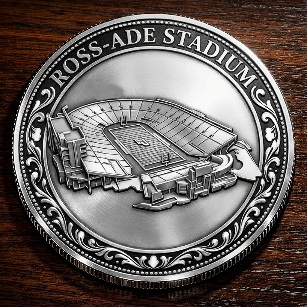 Custom Stadium Commemorative Coin Ross-Ade Stadium - Purdue Boilermakers football, College Football Commemorative Coin