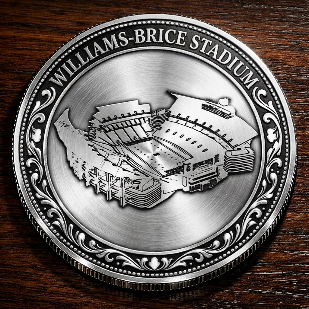 Custom Stadium Commemorative Coin Williams-Brice Stadium - South Carolina Gamecocks football, College Football Commemorative Coin