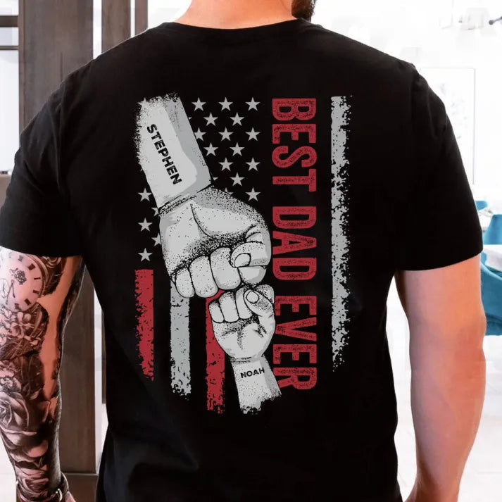 Best Dad Ever T-shirt for Dad's Day Gift