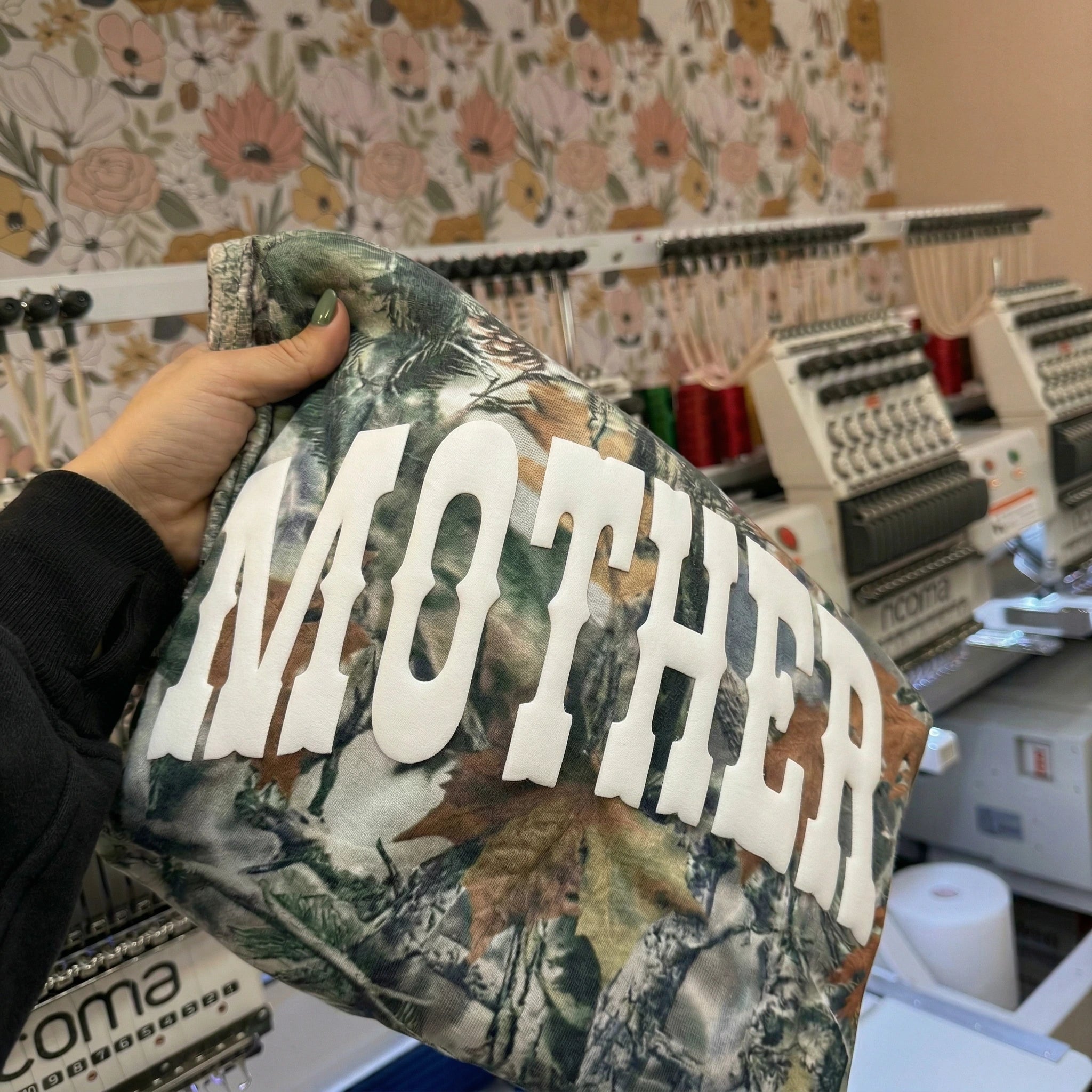 Custom MOTHER Camo Sweatshirt-Perfect Mother's Day Gift