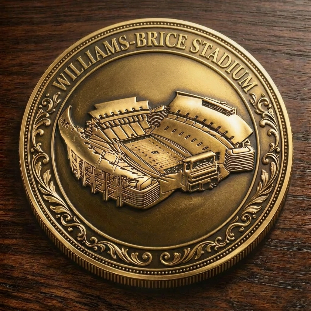 Custom Stadium Commemorative Coin Williams-Brice Stadium - South Carolina Gamecocks football, College Football Commemorative Coin