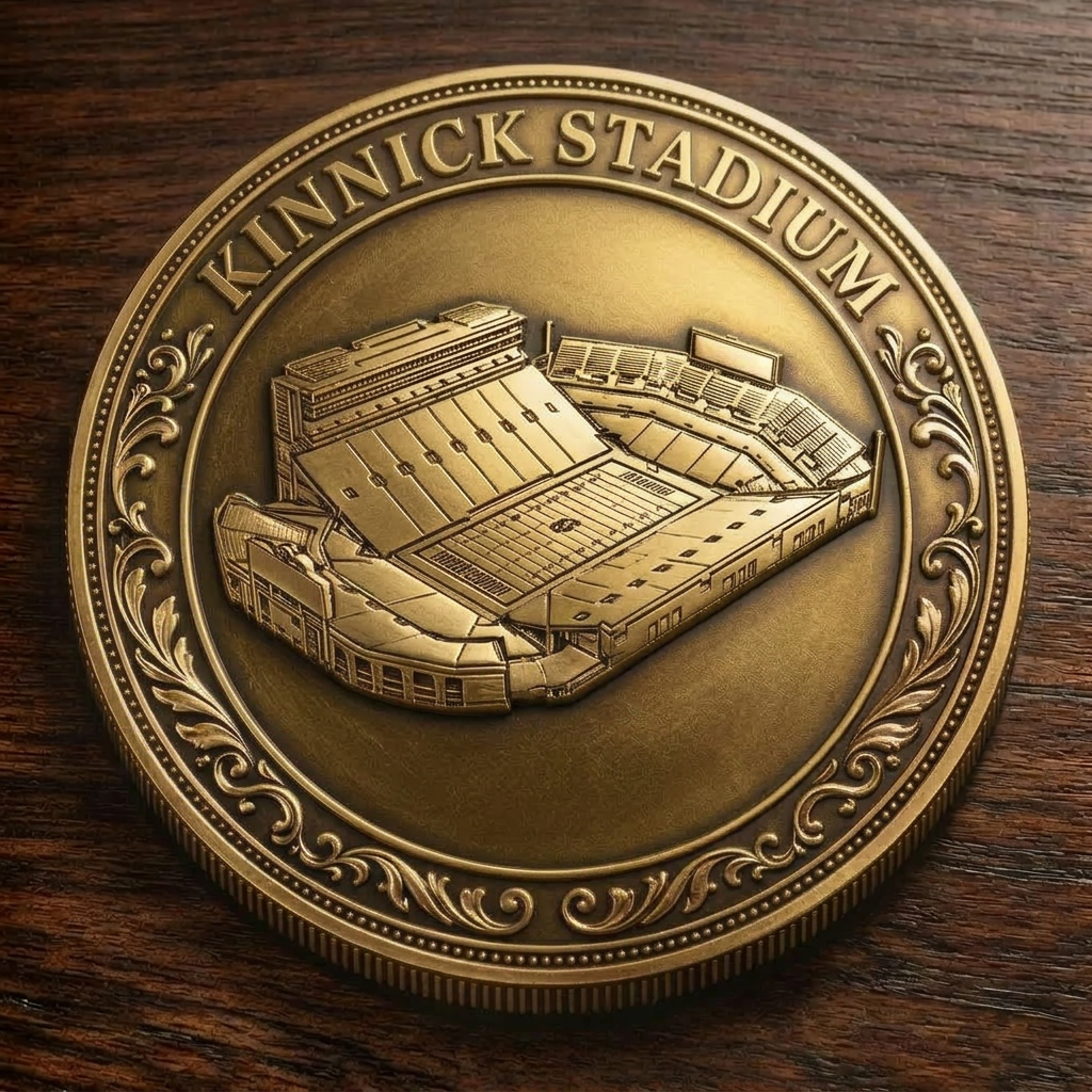 Custom Stadium Commemorative Coin KINNICK STADIUM Medallion College Football Commemorative Coin