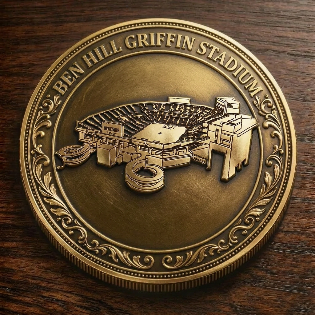 Custom Stadium Commemorative Coin Ben Hill Griffin Stadium - Florida Gators football, College Football Commemorative Coin