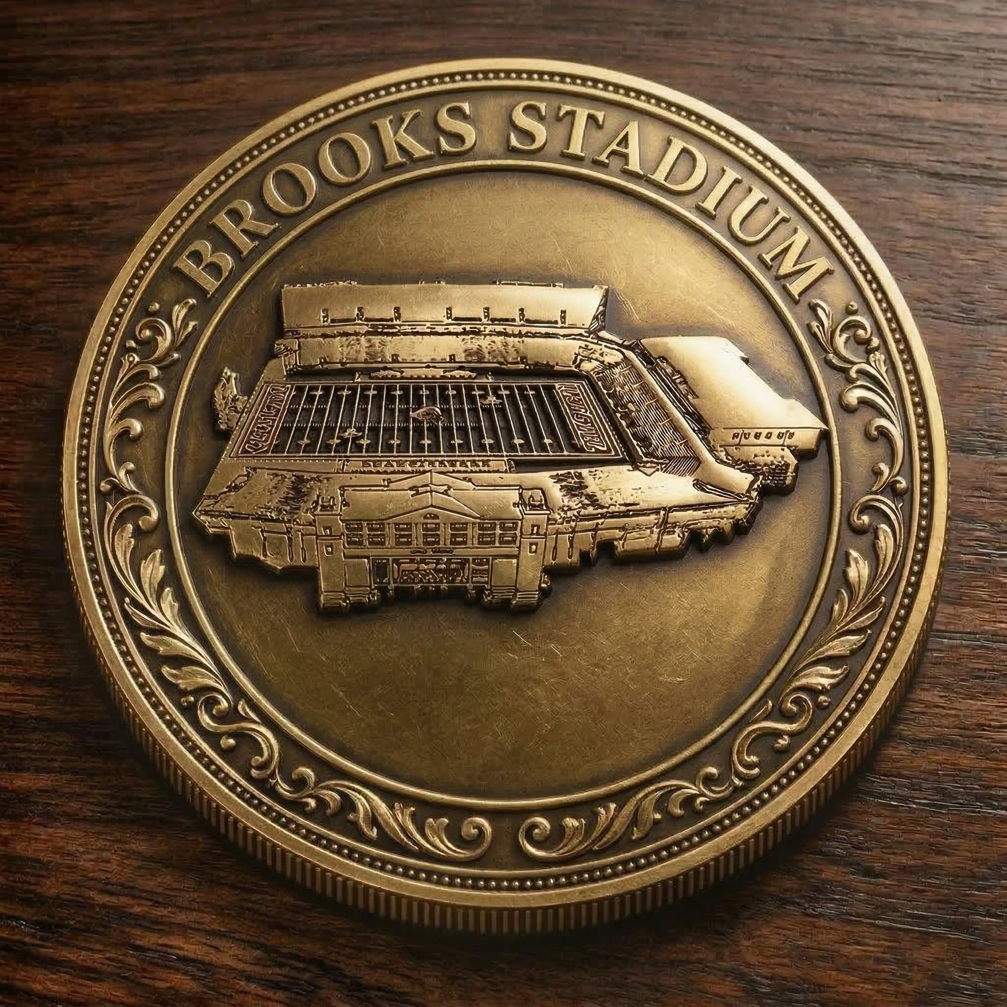 Custom Stadium Commemorative Coin Brooks Stadium - Coastal Carolina Chanticleers football, College Football Commemorative Coin