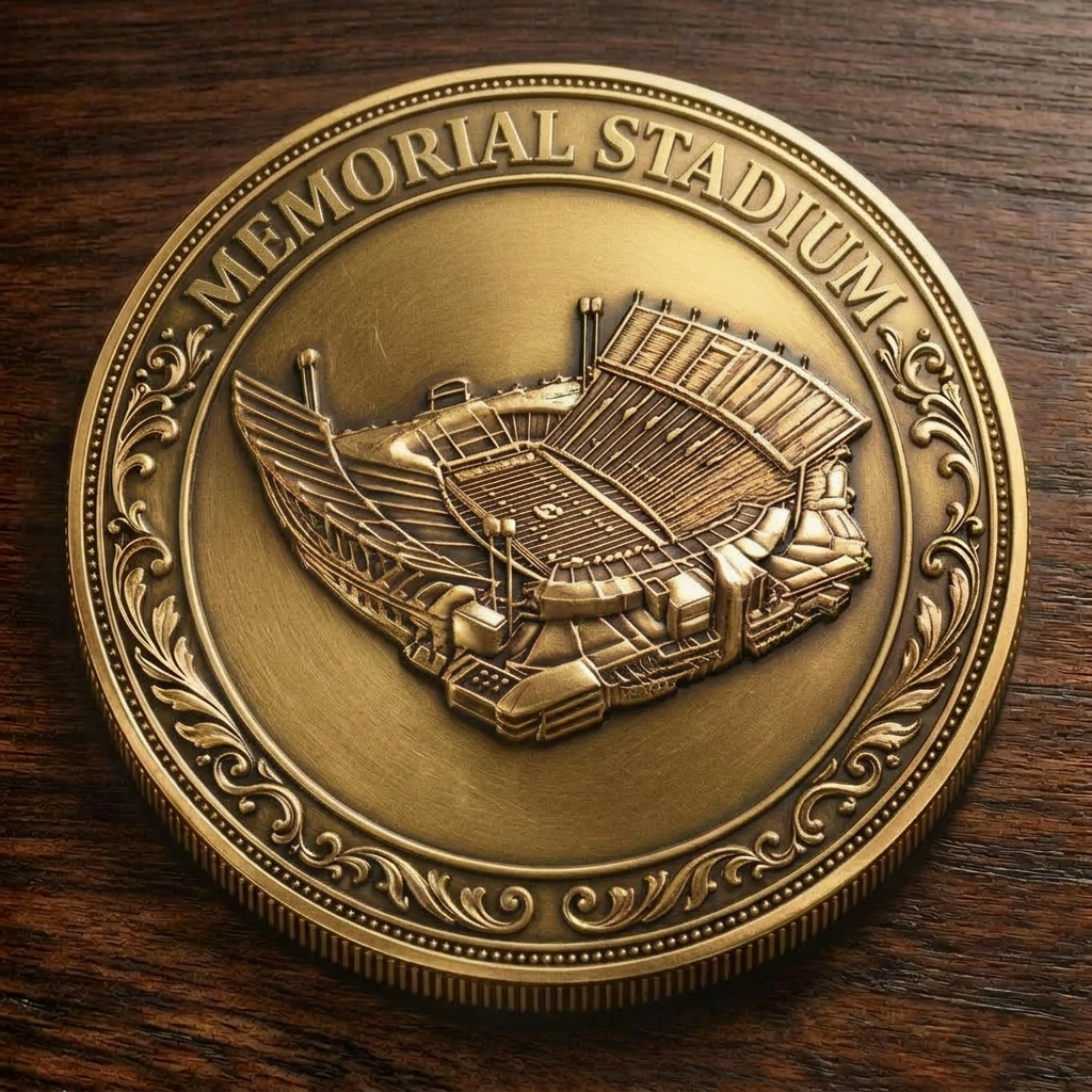 Custom Stadium Commemorative Coin Memorial Stadium - Clemson Tigers football, College Football Commemorative Coin