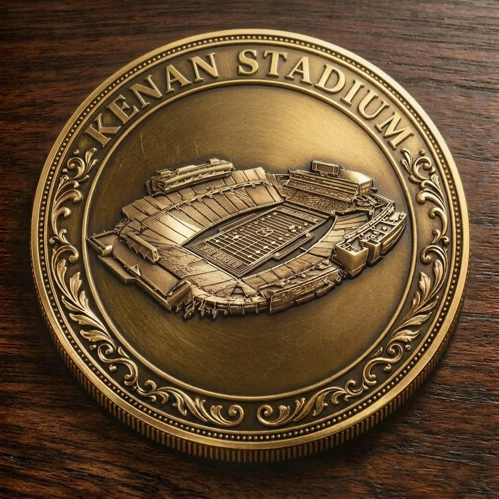 Custom Stadium Commemorative Coin Kenan Stadium - North Carolina Tar Heels football, College Football Commemorative Coin