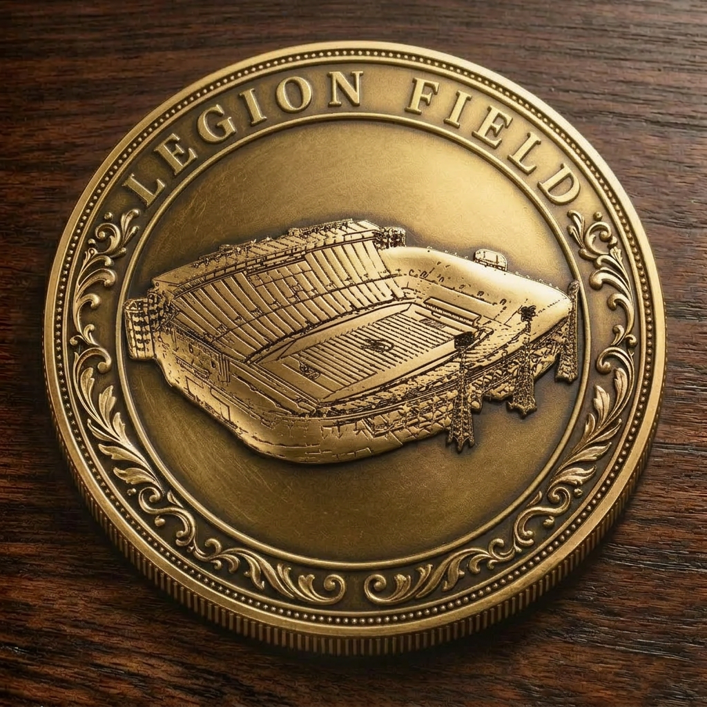 Custom Stadium Commemorative Coin Legion Field - UAB Blazers football, College Football Commemorative Coin
