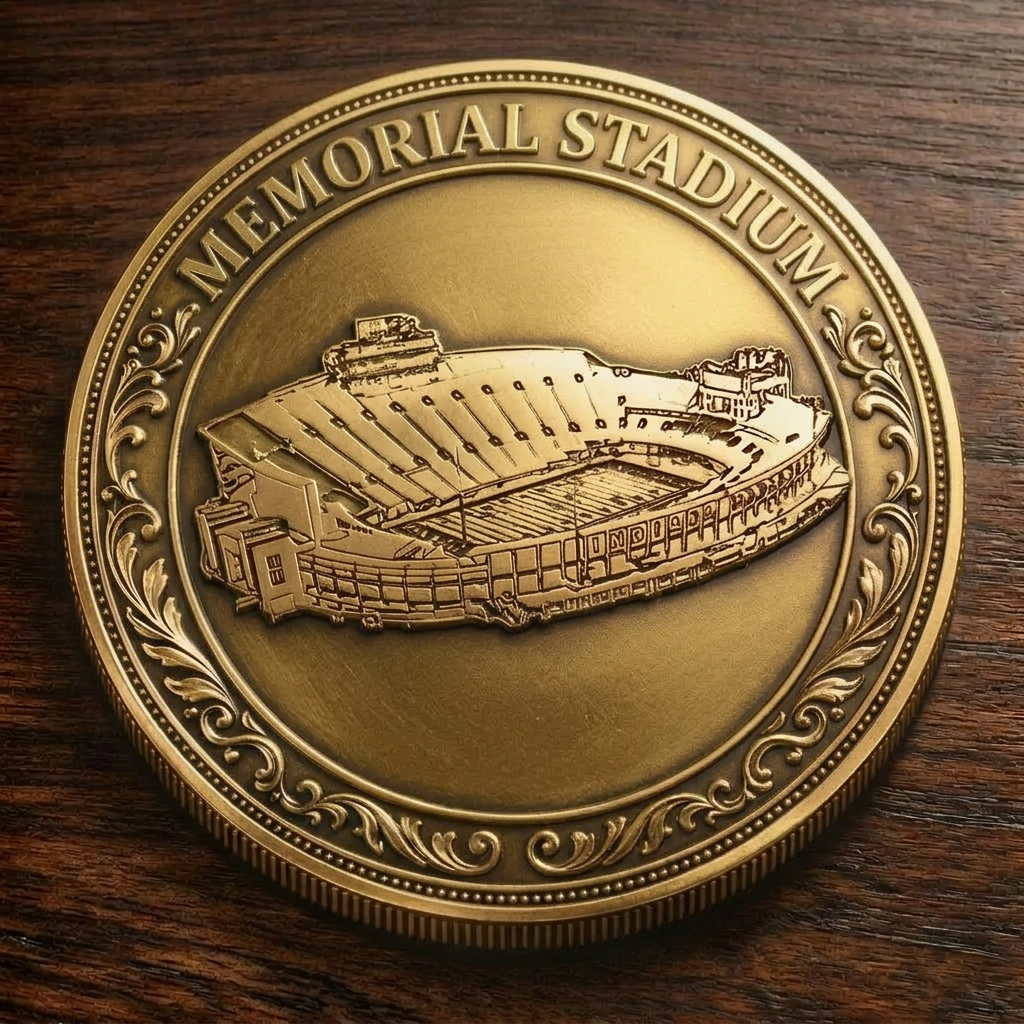 Custom Stadium Commemorative Coin Memorial Stadium - Indiana Hoosiers football, College Football Commemorative Coin