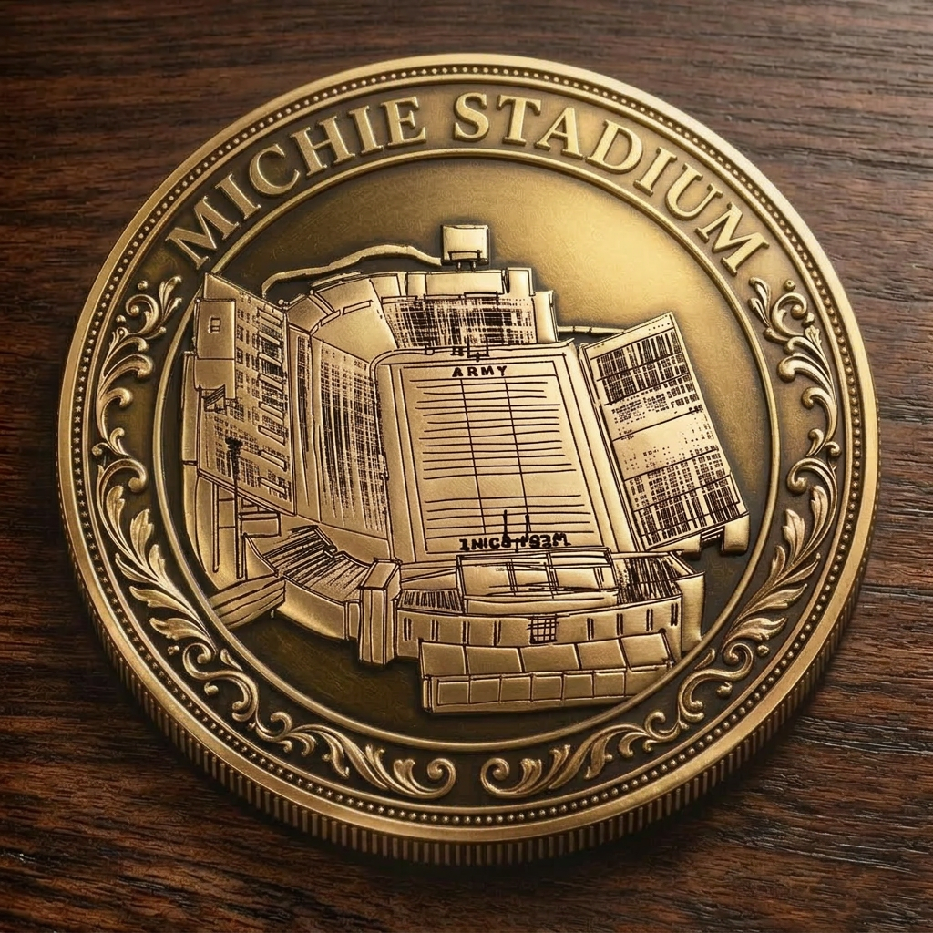 Custom Stadium Commemorative Coin Michie Stadium - Army Black Knights football, College Football Commemorative Coin