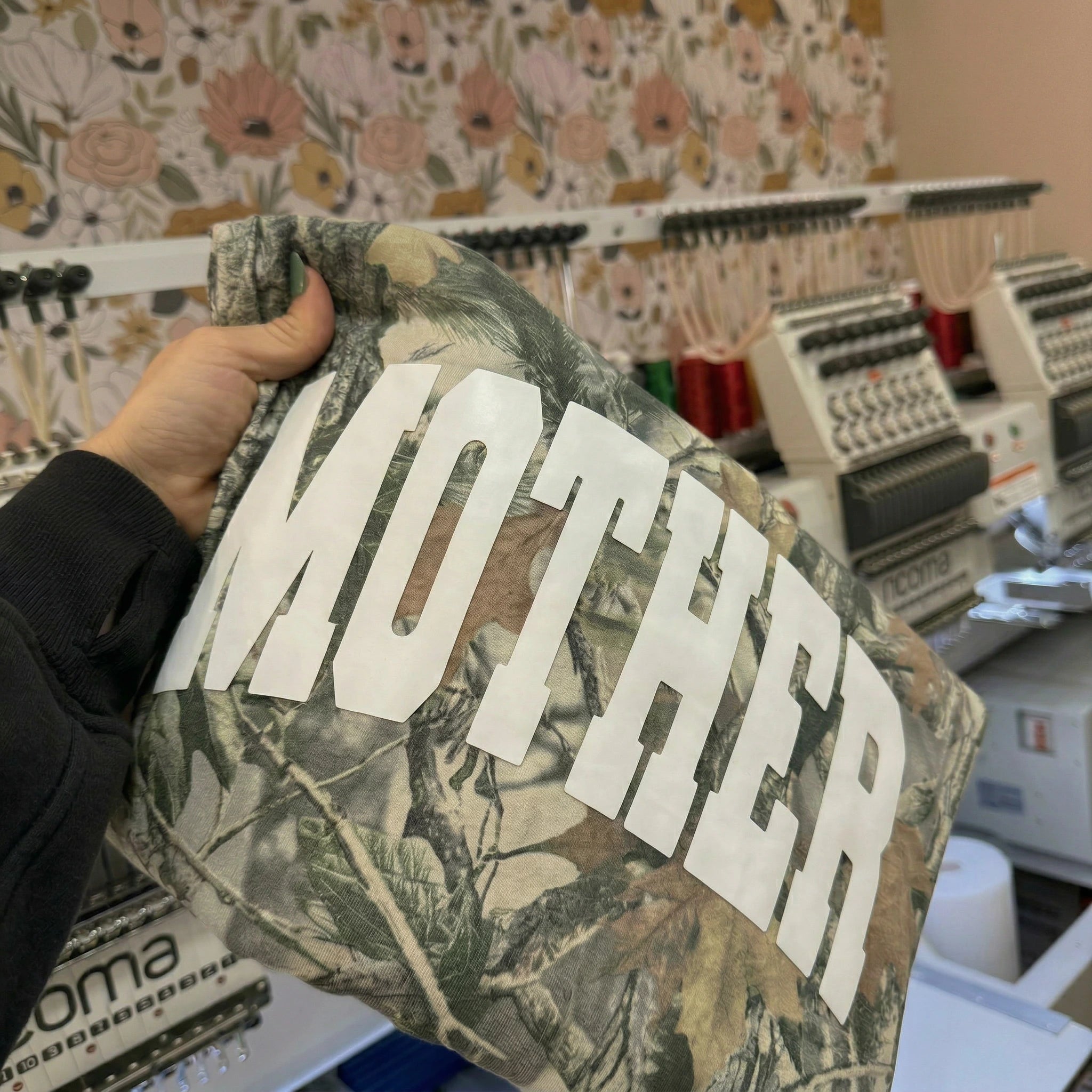 Custom MAMA Camo Sweatshirt-Mother's Day Gift