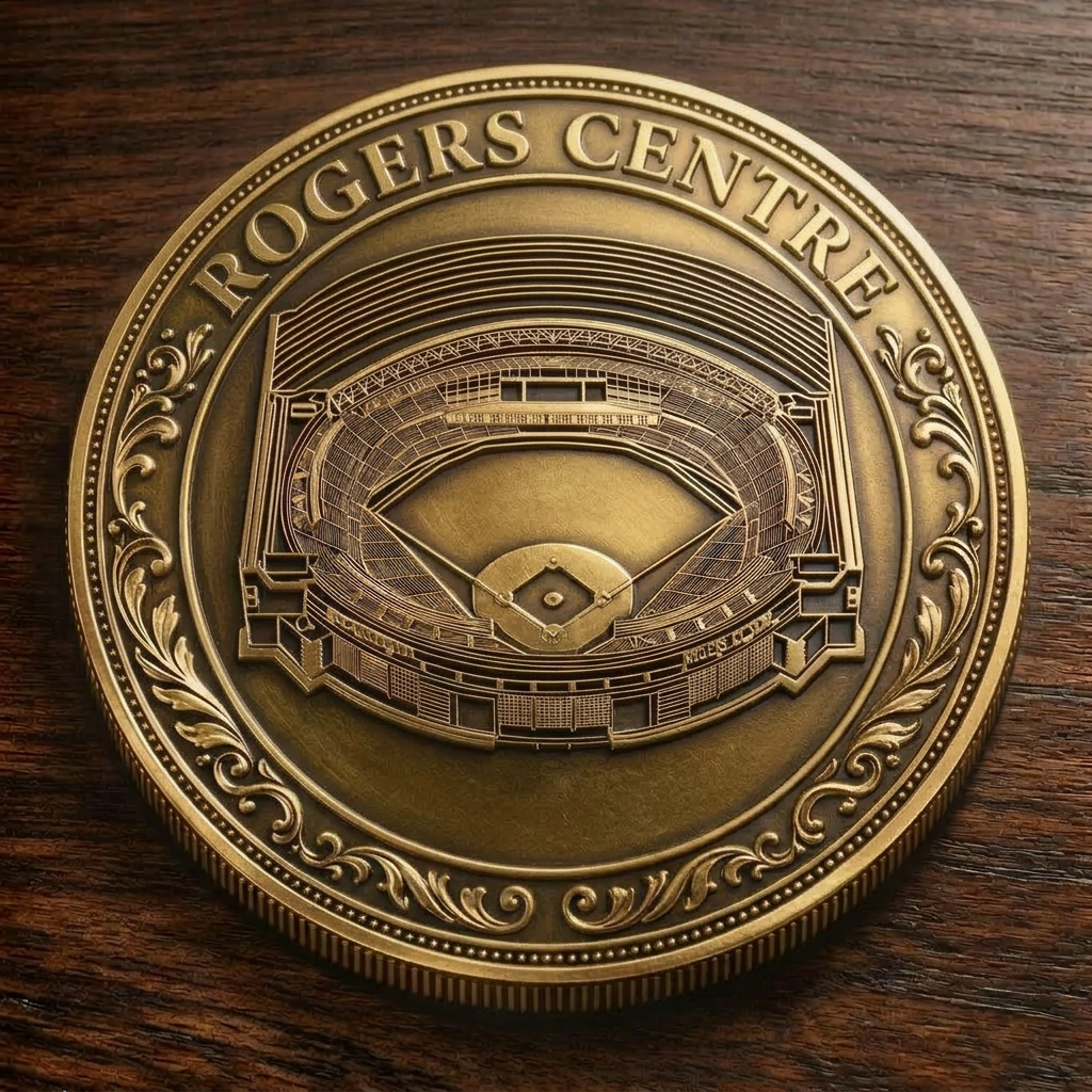 Custom Stadium Commemorative Coin Rogers Centre - Toronto Blue Jays baseball Commemorative Coin