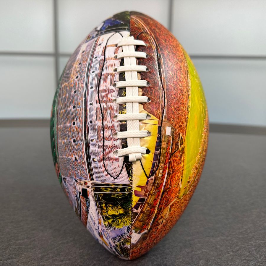 Memorial Stadium (Clemson) Football University Series (NEW) | Custom Footballs for a College Football Fan