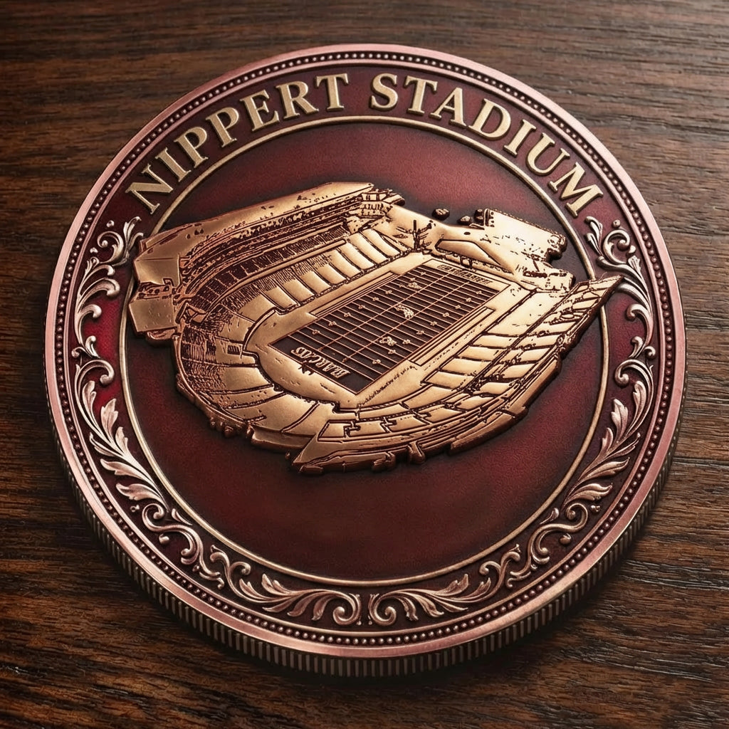 Custom Stadium Commemorative Coin Nippert Stadium - Cincinnati Bearcats football, College Football Commemorative Coin