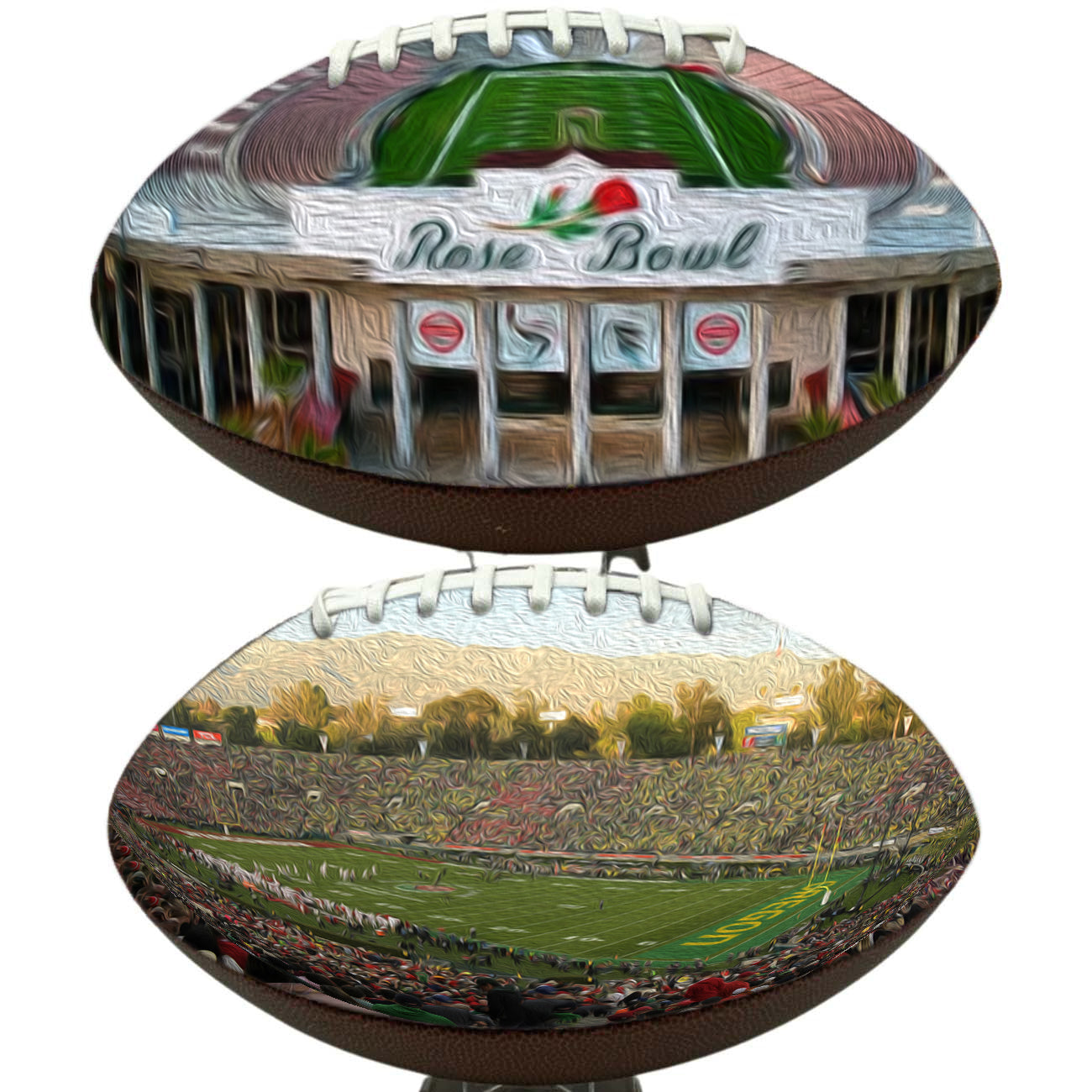 UCLA Football University Series | Custom Footballs for a College Football Fan