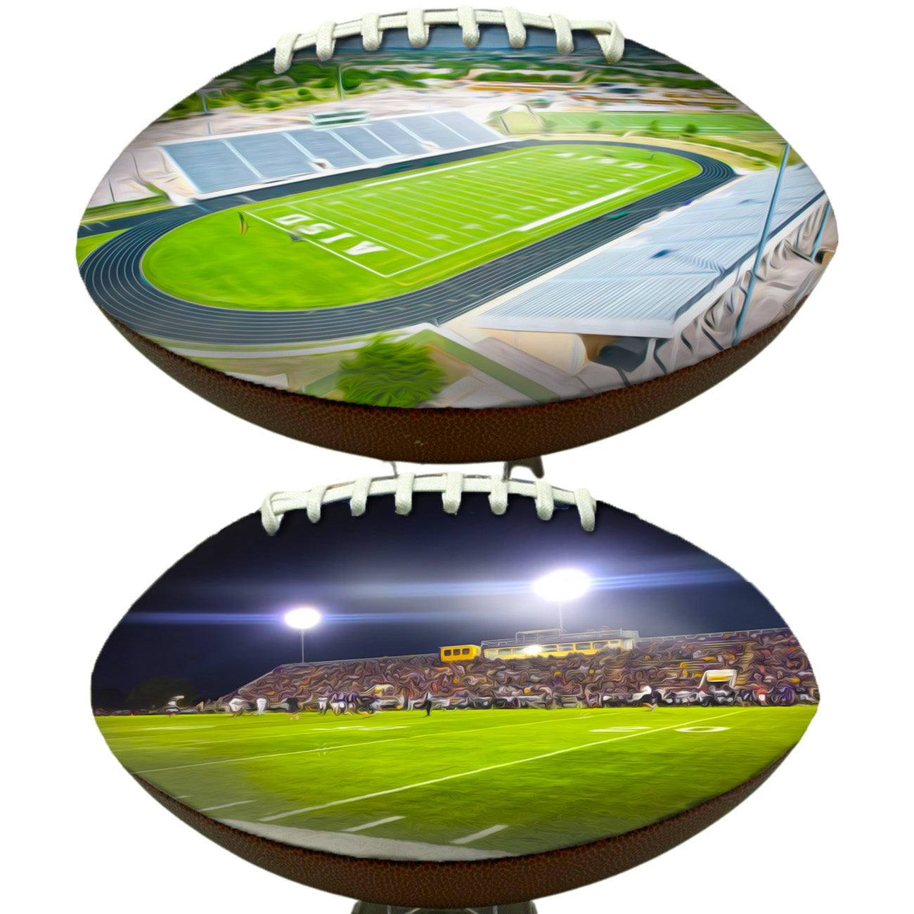 Blakeslee Stadium Football University Series | Custom Footballs for a College Football Fan