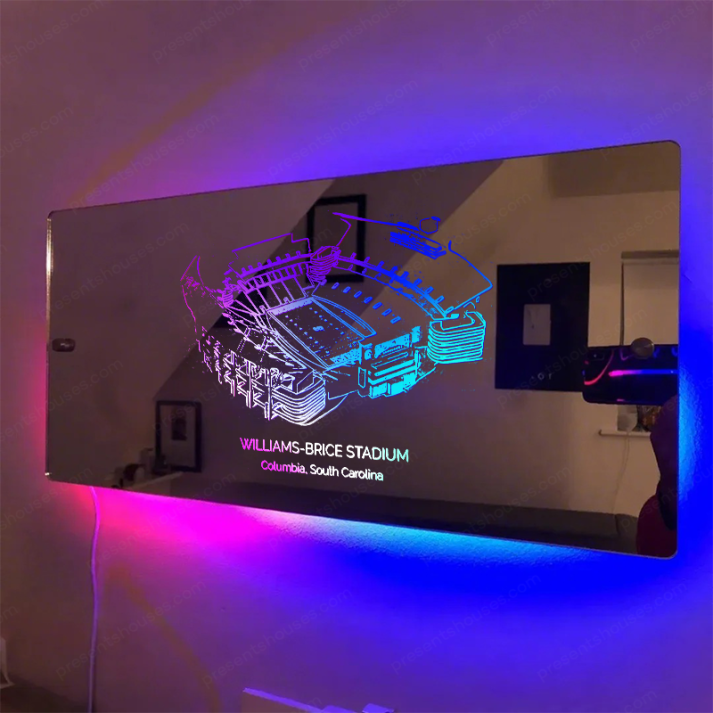 Williams-Brice Stadium Mirror Light-Gifts For Sports Lovers