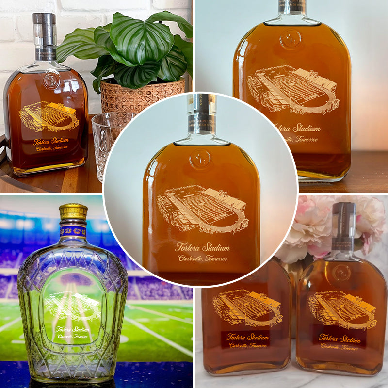 Custom Fortera Stadium Whiskey Bottles-Gifts For Sports Lovers