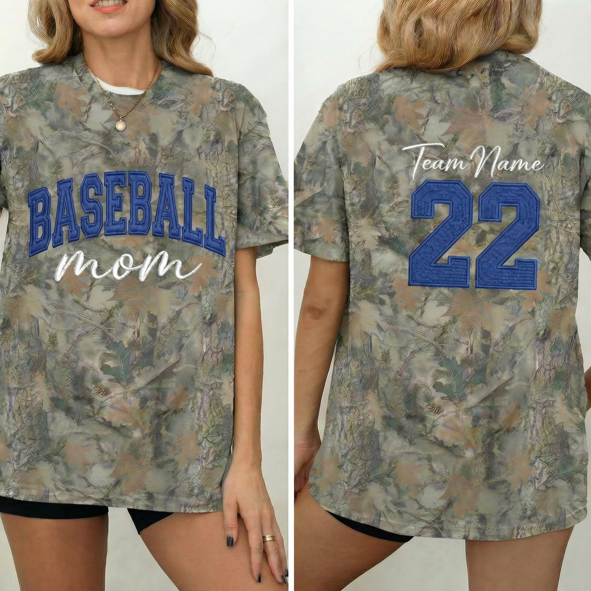Custom Embroidered Baseball MAMA Sweatshirt Sports MAMA Sweatshirt – Personalized Embroidered Letters Sweatshirt Vintage Style | Gifts for Sports Mom