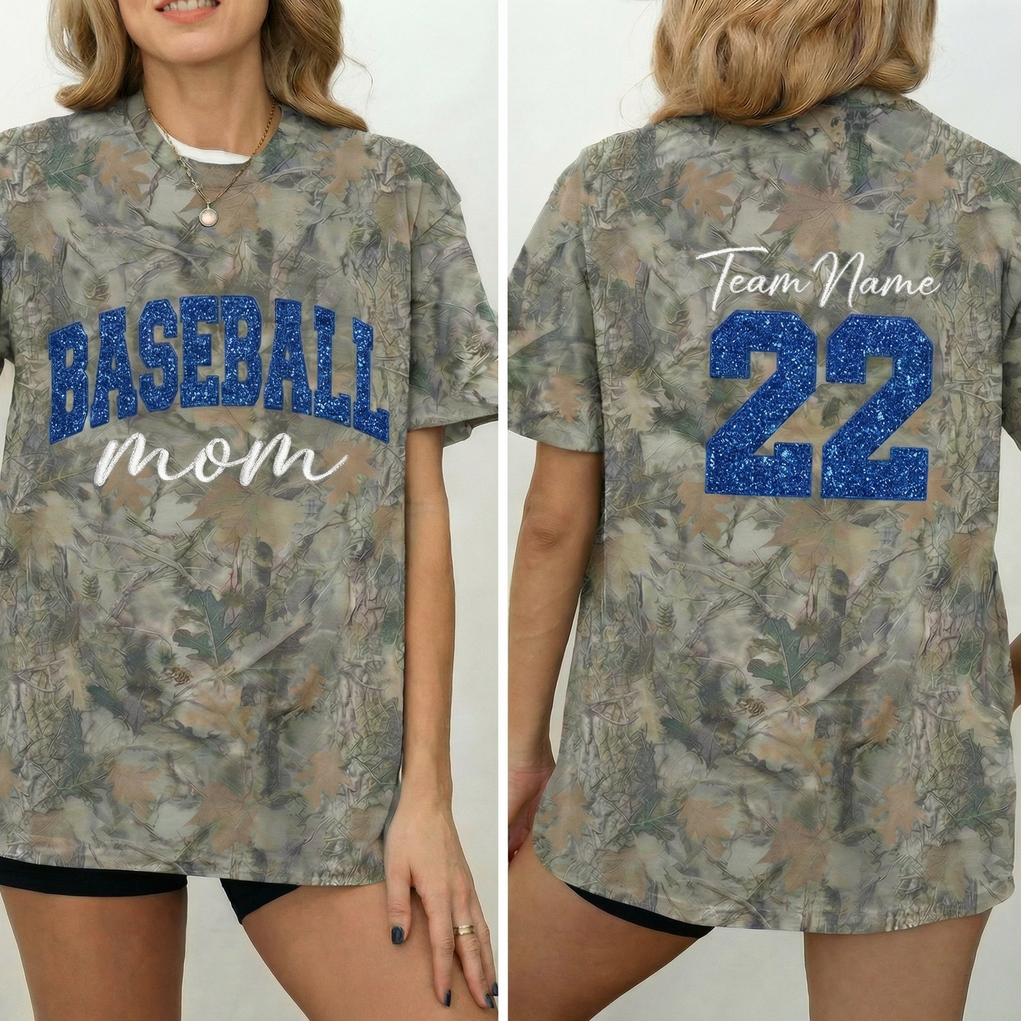 Custom Glitter Baseball MAMA Sweatshirt Sports MAMA Sweatshirt – Personalized Glitter Letters Sweatshirt Vintage Style | Gifts for Sports Mom