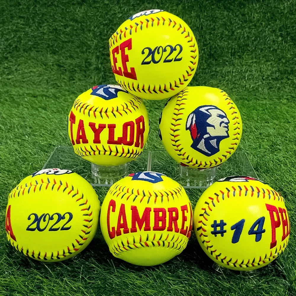 Custom Embroidered Softball Baseball | for Baseball Lovers