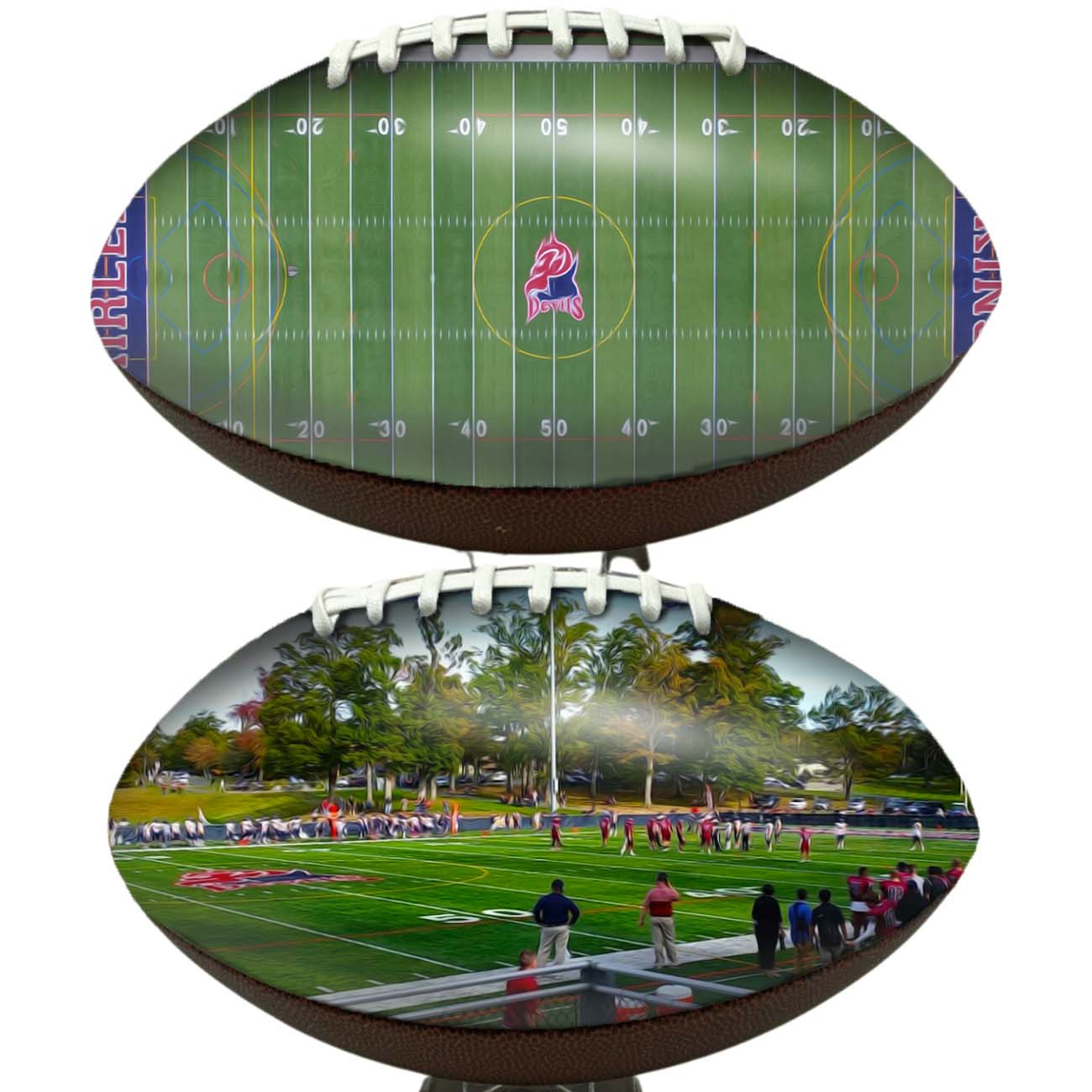 Robert T. Shields Field Football University Series | Custom Footballs for a College Football Fan
