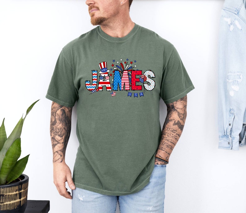 Personalized Fun USA Independence Day Sweatshirt