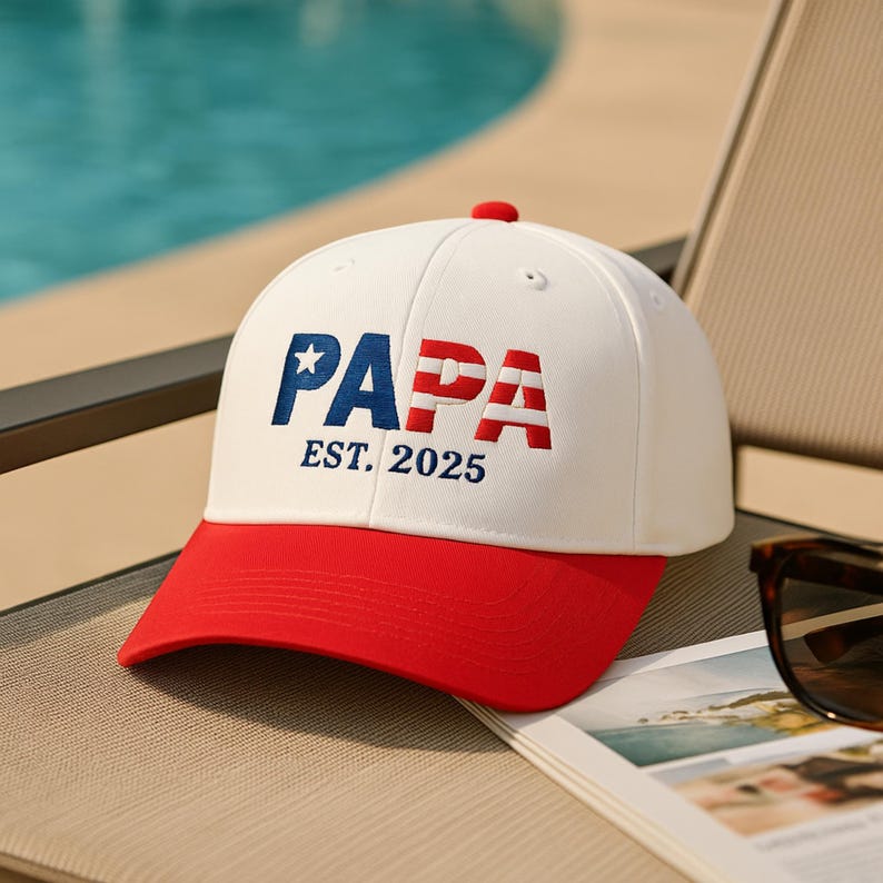 Customized Embroidered Est America Trucker Hat Gifts for Dad