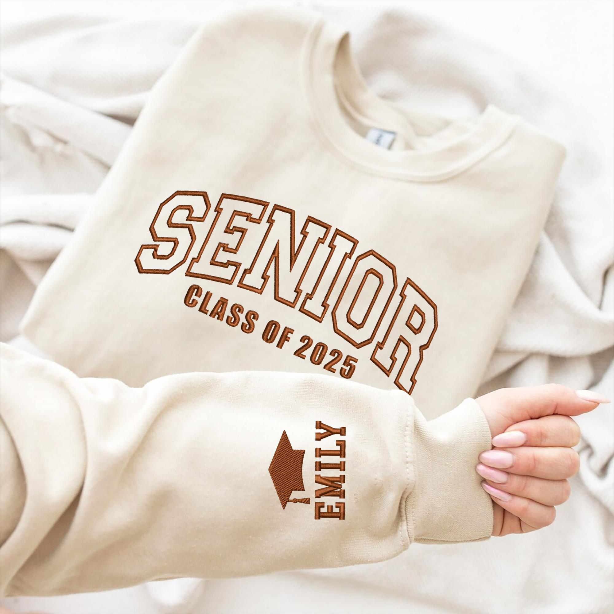 Custom Embroidered Grad to be Graduation Sweatshirt, Graduation Gift