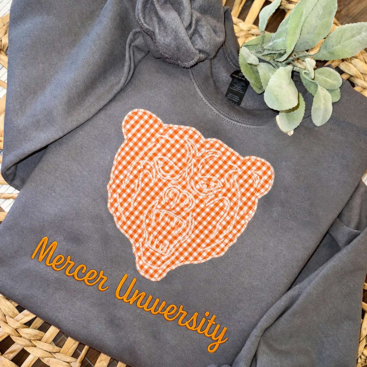 Custom Team Spirit Sweatshirt – Applique Embroidered Side Bow Pullover | Game Day Wear