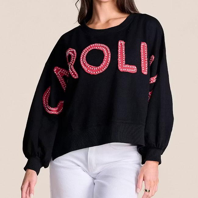 Custom All-Star Distressed Pullover | Personalized South CAROLINA Game Day Sweatshirt