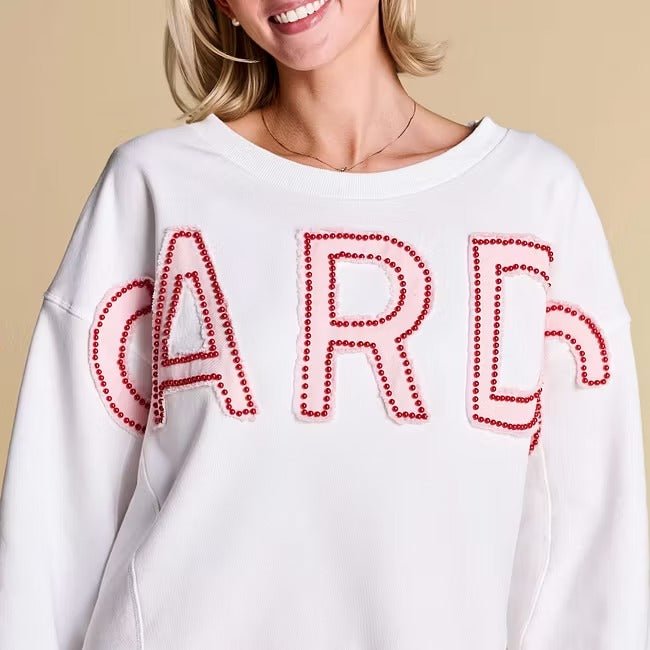 Custom All-Star Distressed Pullover | Louisville Cardinals Game Day Sweatshirt