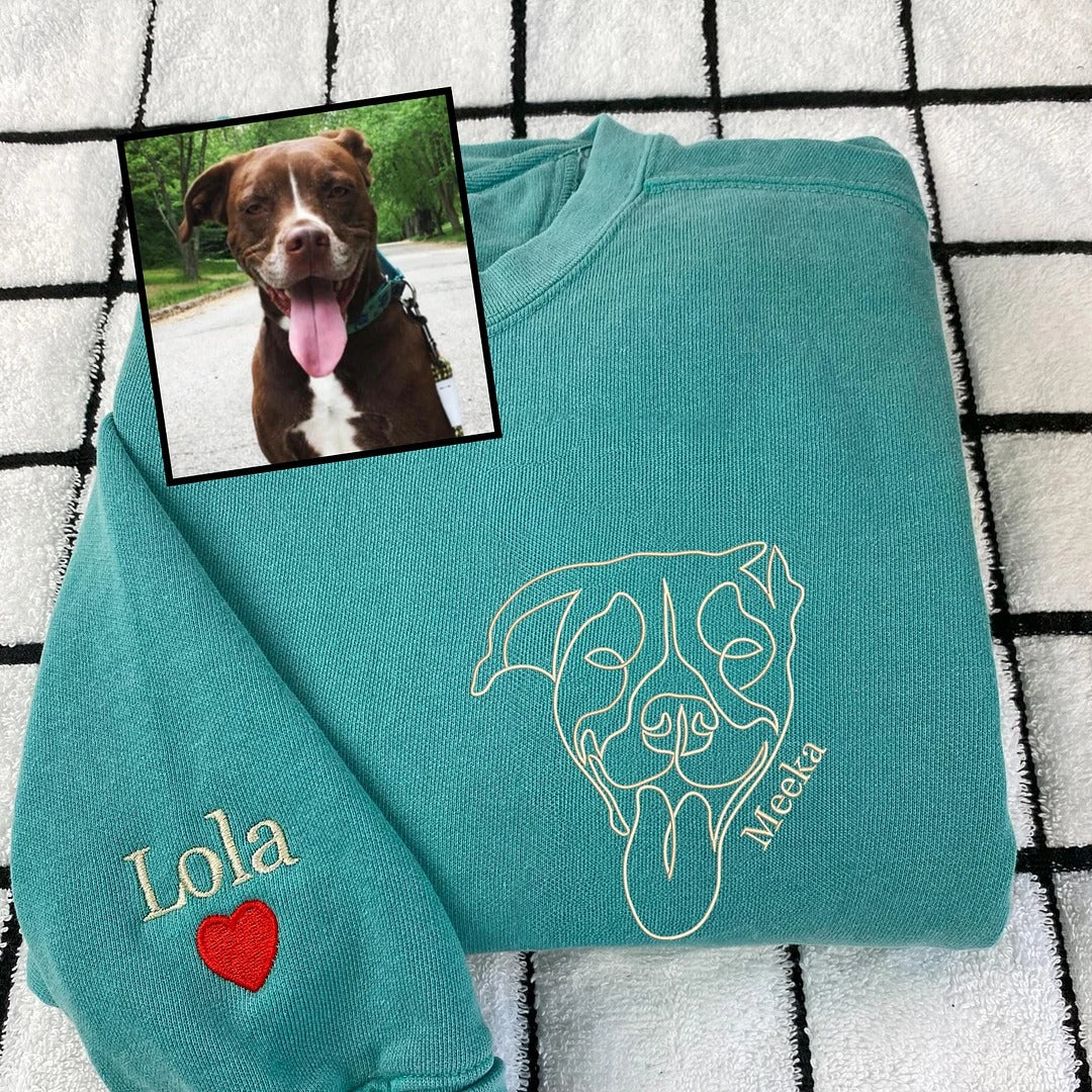 Custom Embroidered Dog Hoodie | Gifts For Pet Lovers
