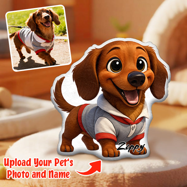 Custom Cartoon Pillow Dolls – Personalized Doll That Looks Like You | Mini Me Pillow With Face & Name For Pet For Family