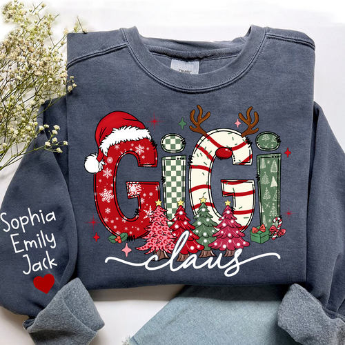 Personalized Christmas Grandma, Tree Christmas For Grandma, Gift Gigi And Kids