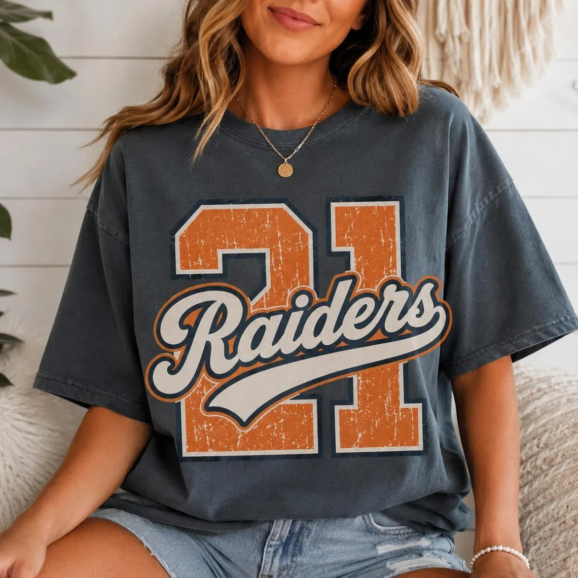 Custom Number & Mascot Tee – Personalized Team Name T-Shirt